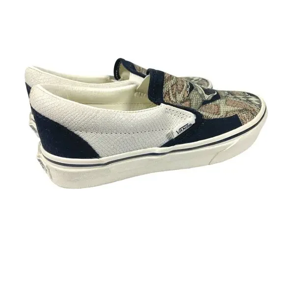 Vans Desert Cobra Snake Low Slip On Shoes Womens 5 Skater Grunge Y2K Reptile Mob - Picture 8 of 11